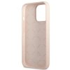 Guess GUHCP13XSLTGP iPhone 13 Pro Max 6,7 różowy/pink hardcase Silicone Triangle
